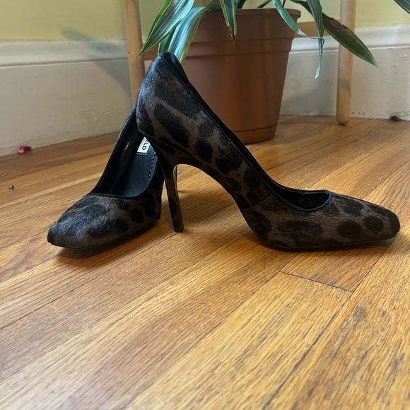 Karl Lagerfeld Paris Maki Real Cowhair Heels - Picture 2 of 2